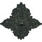 Ekena Millwork Melchor Diamond Medallion (Canopies up to 4"), 67 1/4"W x 43 3/8"H x 4"ID x 2"P, Painted Turtle CM70X43MLPTC - alternate 4